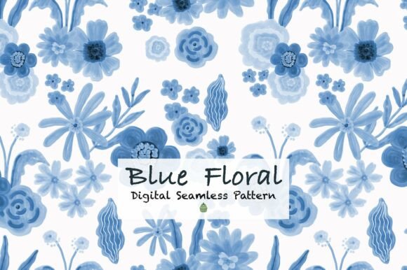Blue Floral: A Strategic Design Choice for Modern Creatives and Entrepreneurs
