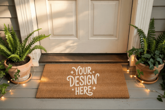 Doormat Mockup Blank Door Mat Mockup 11