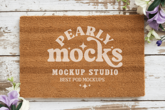 Doormat Mockup, Blank Door Mat Mockup 20: A Practical Tool for Design Presentation