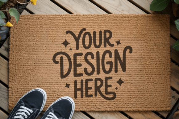 Doormat Mockup, Door Mat Mockup 1: A Design Essential for Visual Storytelling
