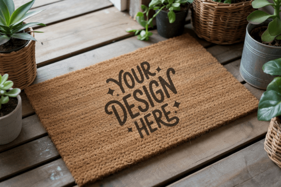 Doormat Mockup: Door Mat Mockup 18