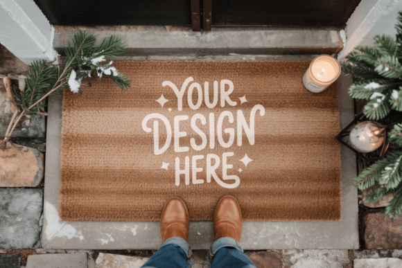 Doormat Mockup, Door Mat Mockup 47: Smart Design Choices for Visual Impact