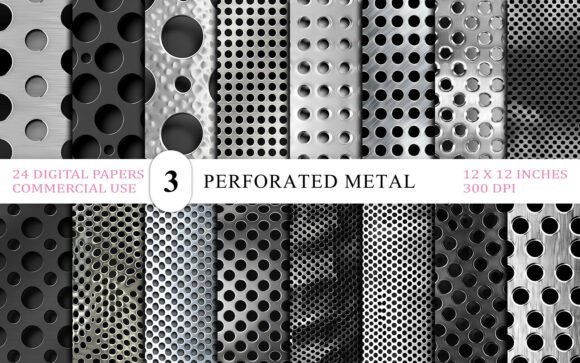 Exploring the Aesthetic and Functional Appeal of Grunge Modern Perforated Metal Texture