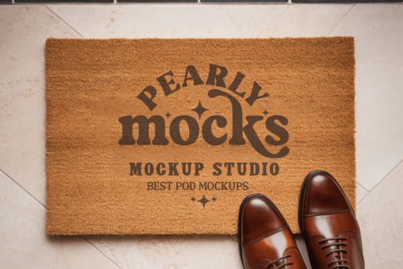 Outdoor Doormat Mockup for Stunning Design Previews