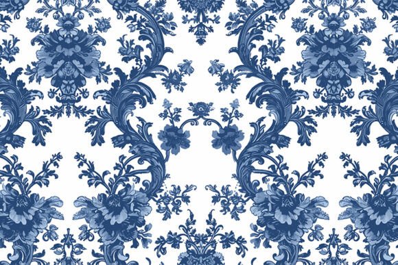 Toile De Jouy Pattern Vintage Kitchen 12: A Timeless Design Resource for Creative Projects
