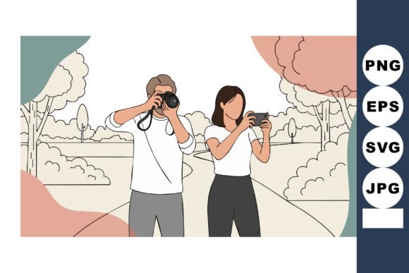 Young Man and Woman Taking Photos with C: Choosing and Using the Right Visual Assets